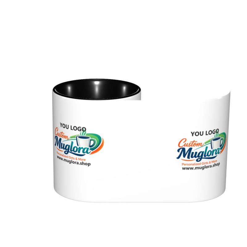 Muglora 11 oz. Two-Tone Mug — Gift Boxed (Full-Wrap Print) - Image 3