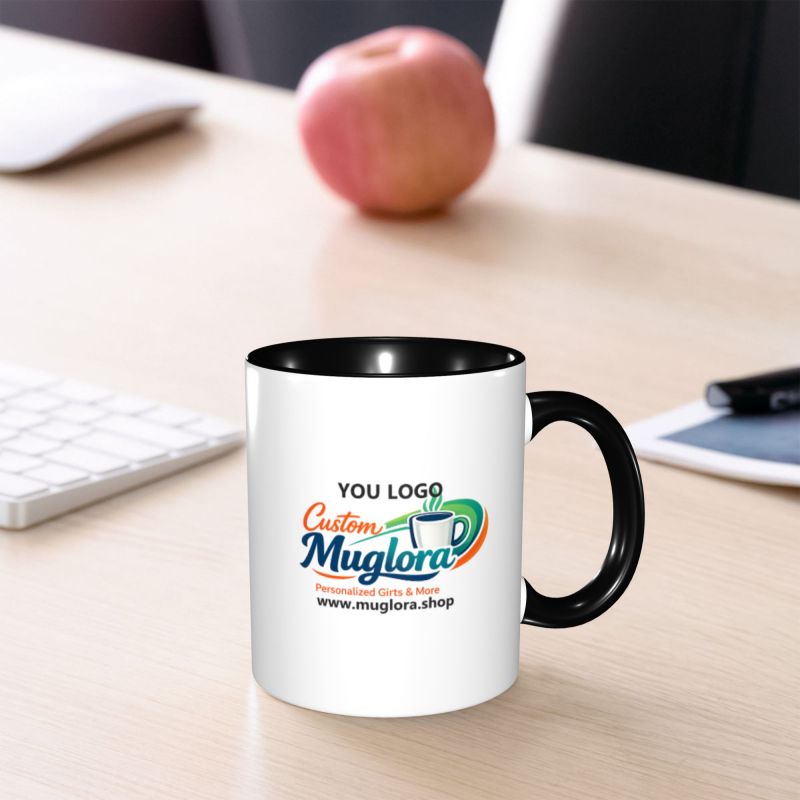 Muglora 11 oz. Two-Tone Mug — Gift Boxed (Full-Wrap Print) - Image 6